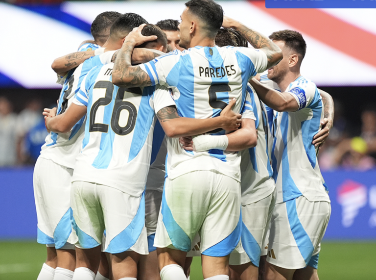 Argentina debutó con triunfo sobre Canadá en la Copa América